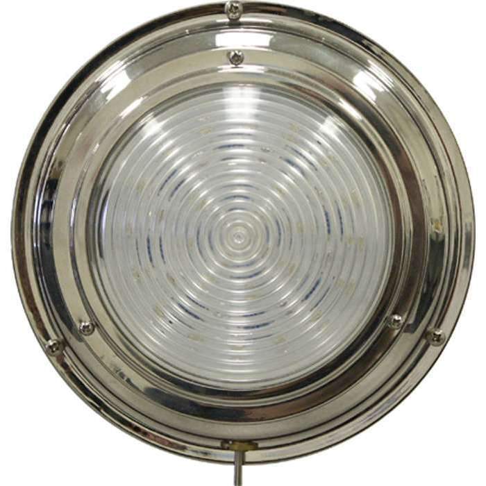Seasense 5-1/2" Dome Light LED Red/White Brass #50023752