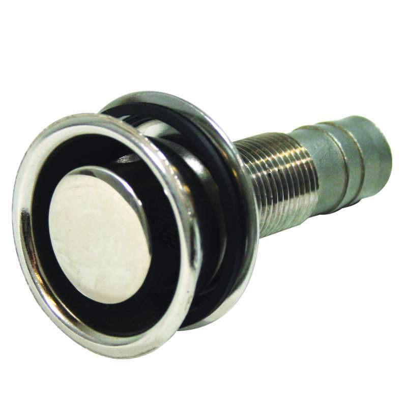 Seasense Stainless Gas Vent with Stainless Screen & Cup 3/4" #50052021