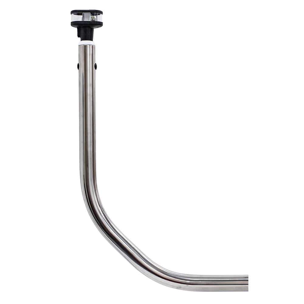 Seaview Qualifies for Free Shipping Seaview LTB-U1A with 12.75" Post and Perko 1697 LED Light #LTBU1A1697