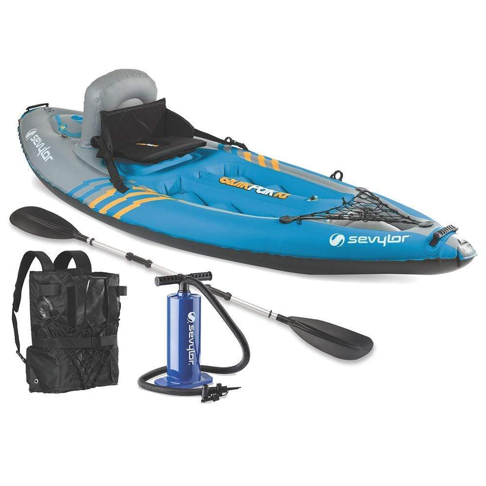 Sevylor Qualifies for Free Shipping Sevylor Quikpak K1 Inflatable Kayak #2000014137