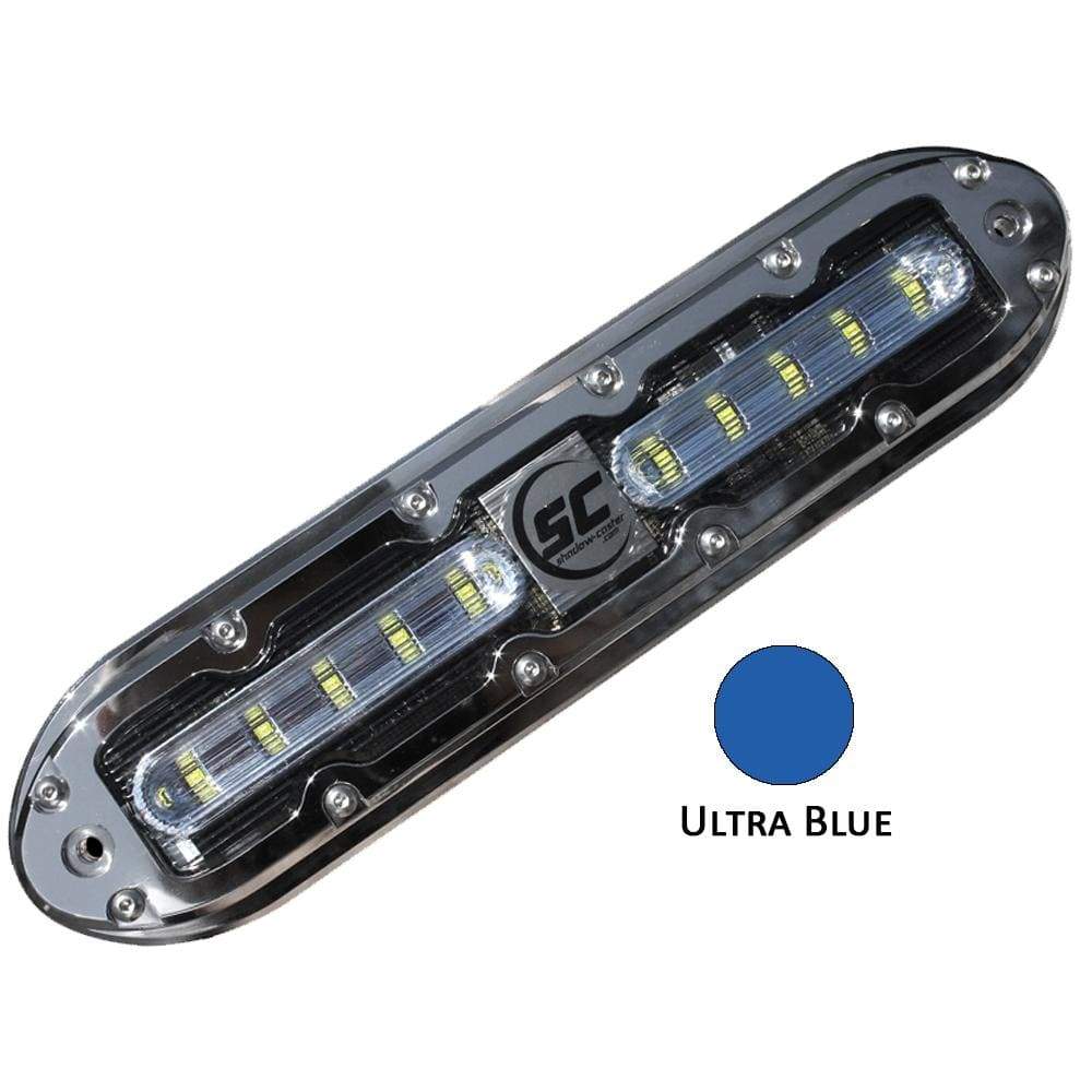 Shadow Caster Qualifies for Free Shipping Shadow Caster 10-LED Underwater Light Ultra Blue #SCM-10-UB-20