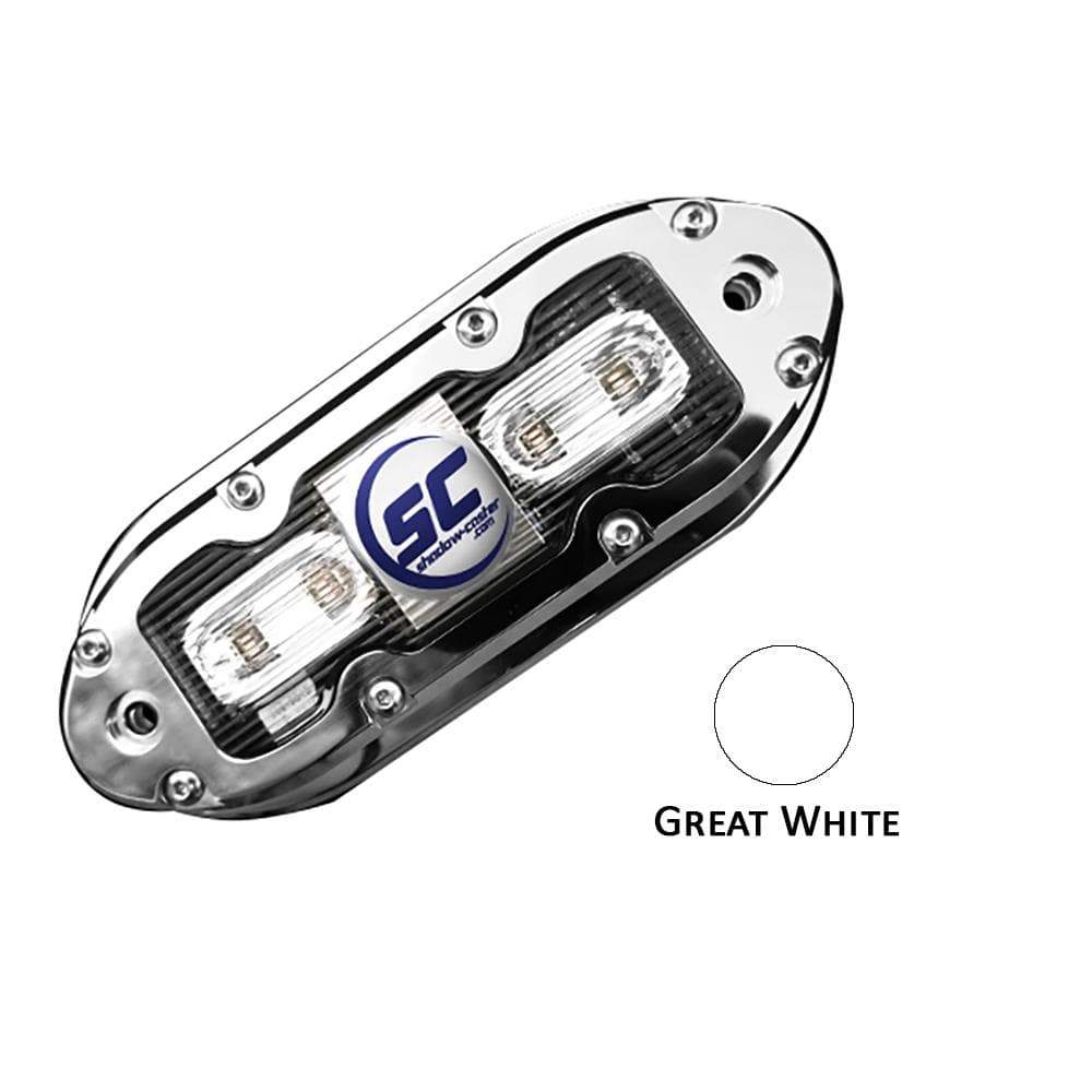 Shadow Caster Qualifies for Free Shipping Shadow-Caster Great White 4-LED Underwater Light w/20' #SCM-4-GW-20