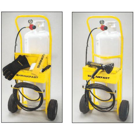 Shrinkfast Not Qualified for Free Shipping Shrinkfast Hand Cart Tank & Gun #NDS-HANDCART
