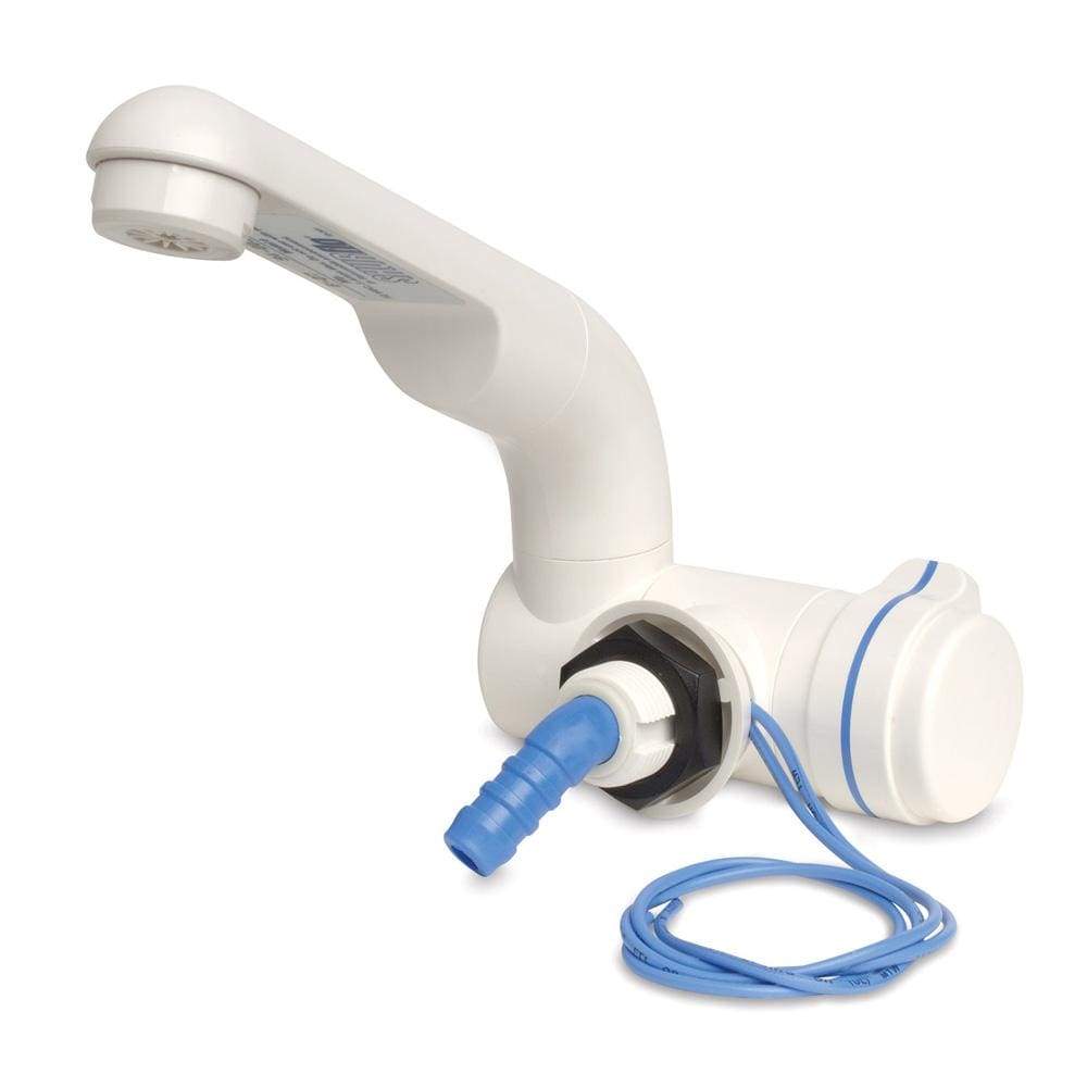 Shurflo Qualifies for Free Shipping Shurflo Water Faucet with Switch White ABS Plastic 12v #94-009-10