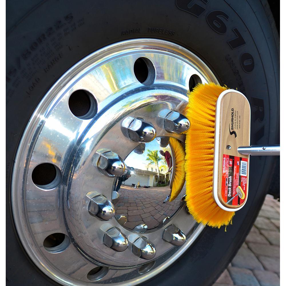 Shurhold 10" Polystyrene Medium Bristle Deck Brush #985