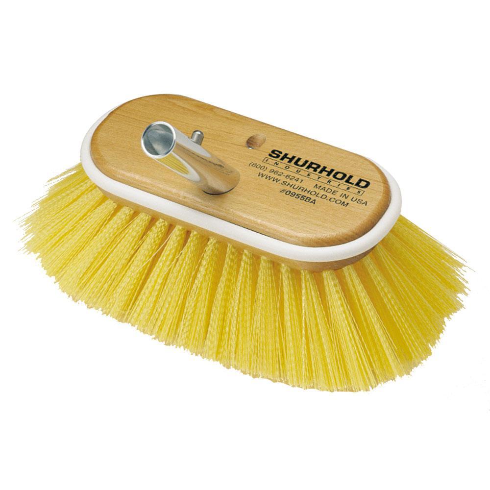 Shurhold Qualifies for Free Shipping Shurhold 6" Polystyrene Medium Bristle Deck Brush #955