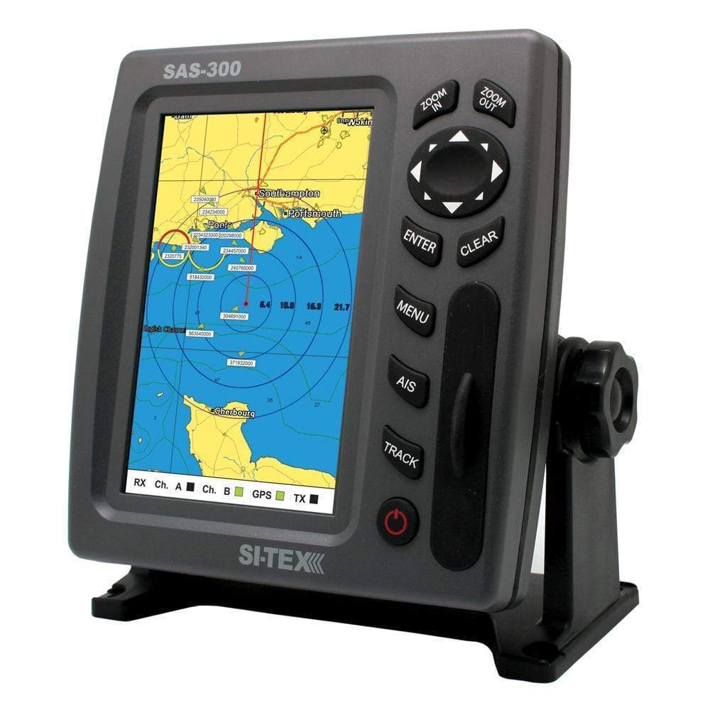 SI-TEX Class B AIS Transceiver with 6.5" Hi-Res LCD #SAS-300-3