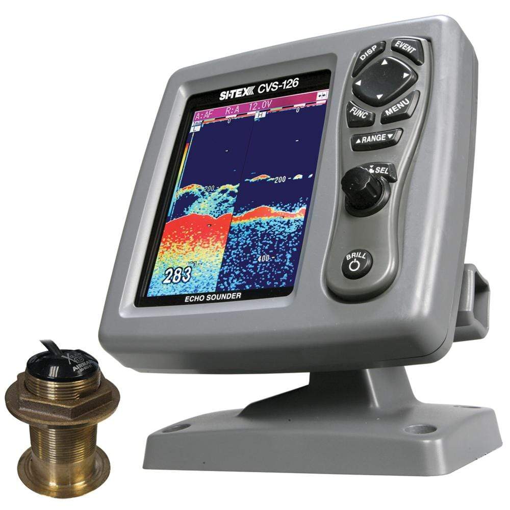 SI-TEX Qualifies for Free Shipping SI-TEX CVS-126 Sounder with B60 12-Degree Transducer #CVS-1266012
