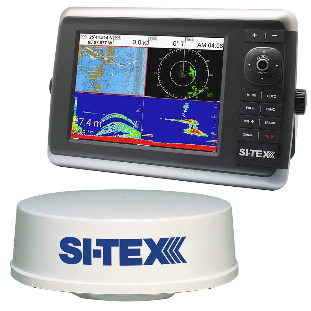 SI-TEX Qualifies for Free Shipping SI-TEX Navstar 10r GPS Chart Plotter/Sonar/Radar System #NAVSTAR 10R