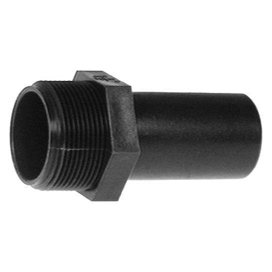 Sierra 1" H x 1" MP Straight Sani Fitting #N800-1000