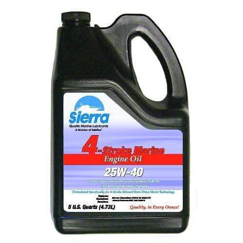 Sierra Not Qualified for Free Shipping Sierra 25W40 Oil 5-Quart #18-9400-4
