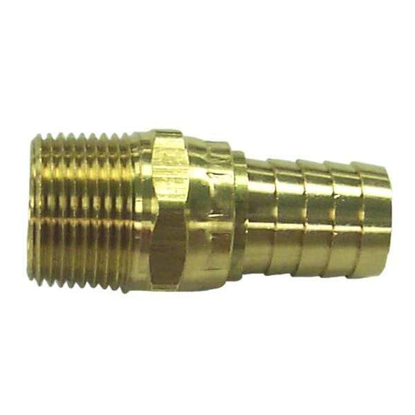 Sierra Not Qualified for Free Shipping Sierra 3/4"-14 NPT x 1" Brass Fitting Chrysler #18-8215