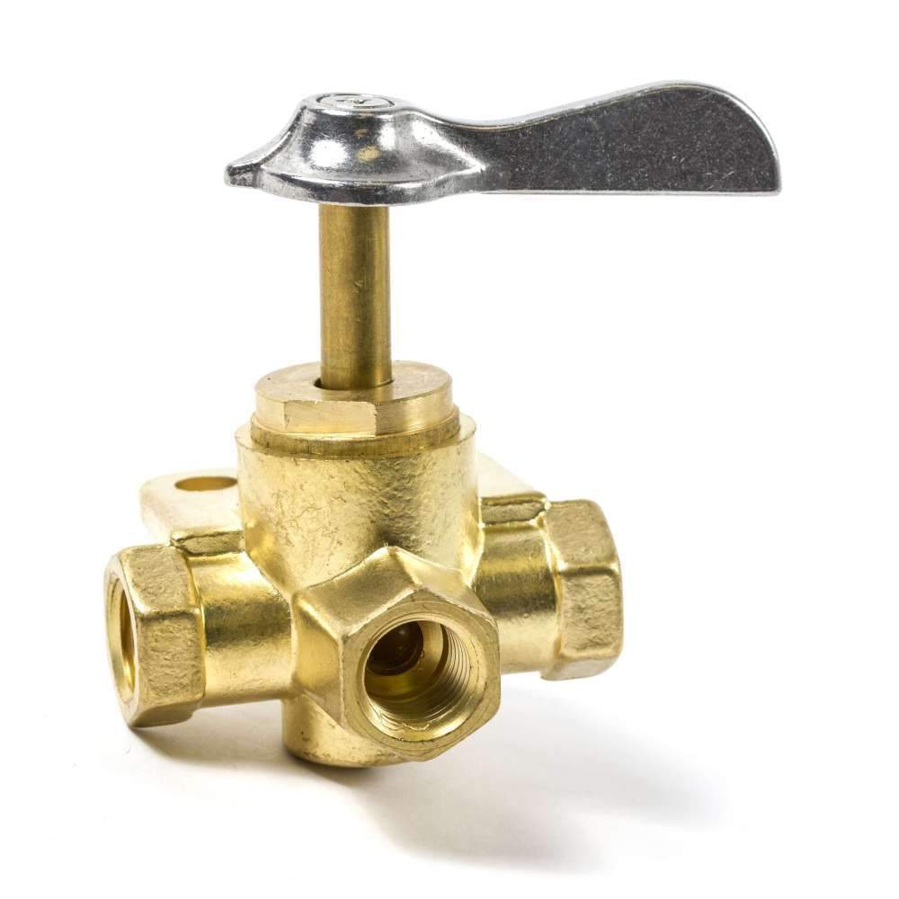 Sierra Not Qualified for Free Shipping Sierra 3-Way 1/4" FNPT Valve with Detent #18-1655