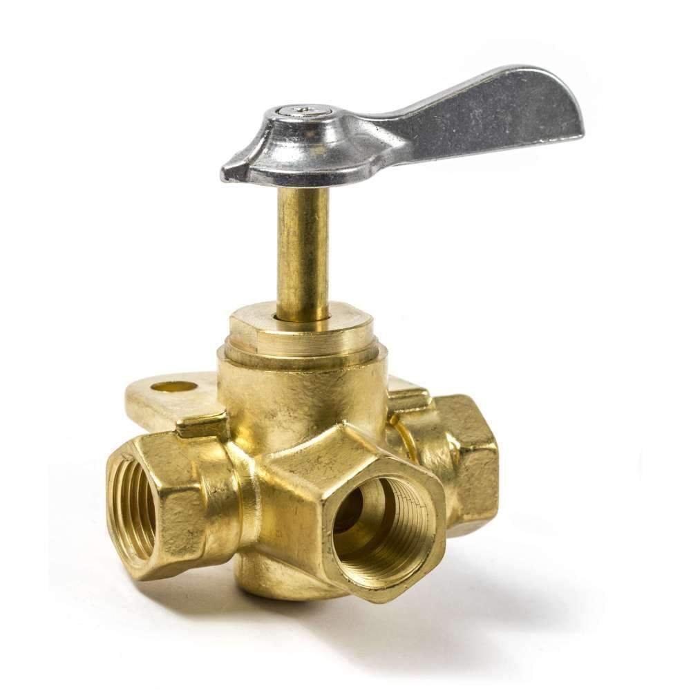 Sierra Not Qualified for Free Shipping Sierra 3-Way 3/8" FNPT Valve with Detent #18-1656