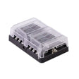 Sierra Qualifies for Free Shipping Sierra 408 Series Fuse Block 12-Gang with Cover #FS40820