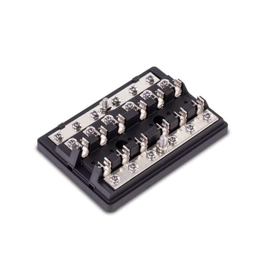 Sierra Qualifies for Free Shipping Sierra 408 Series Fuse Block 6-Gang with Bus Bar and Cover #FS40900