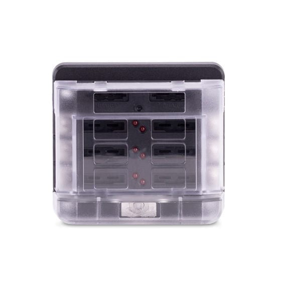 Sierra Qualifies for Free Shipping Sierra 408 Series Fuse Block 6-Gang with Cover #FS40800