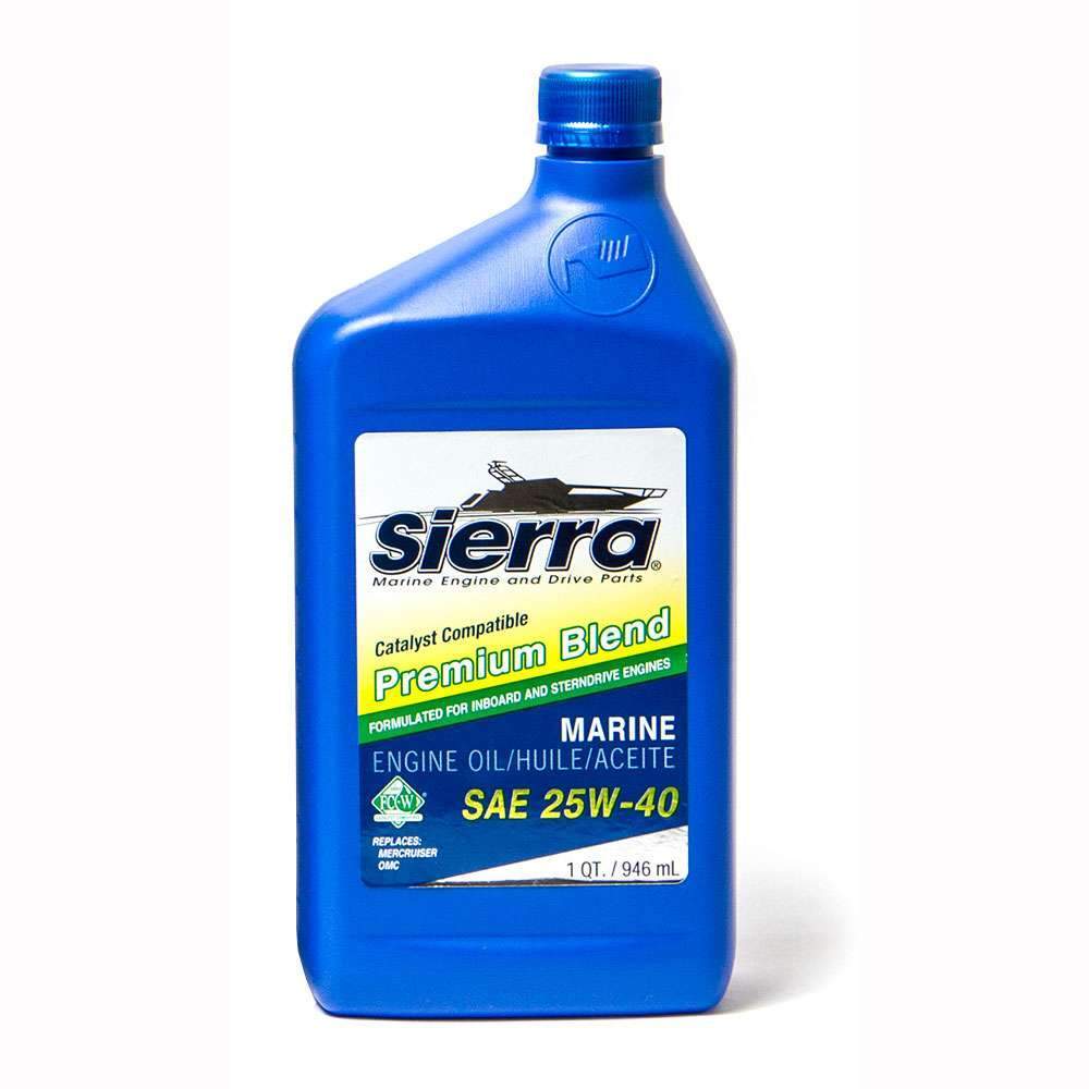Sierra Not Qualified for Free Shipping Sierra Catalyst Oil 25W40 Mineral Quart #18-9400CAT-2