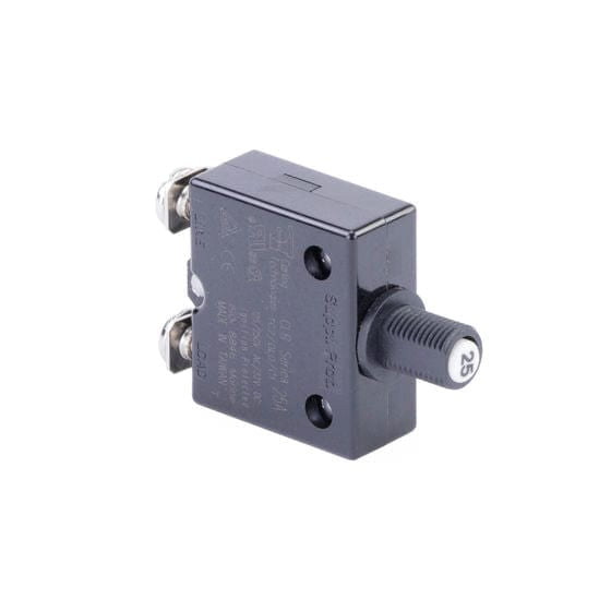 Sierra Qualifies for Free Shipping Sierra Circuit Breaker White Push Button 25a #CB41250