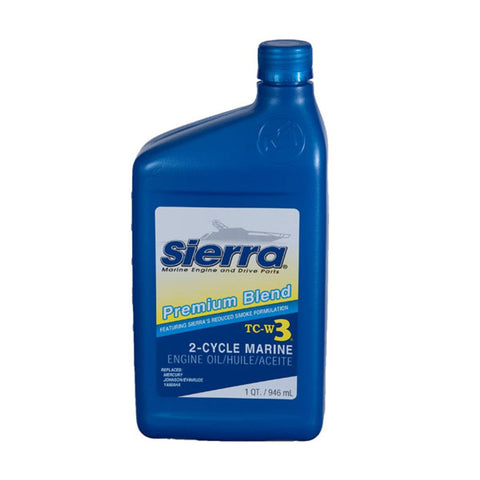 Sierra Not Qualified for Free Shipping Sierra Premium Blend 2-Cycle Oil TC-W3 Quart #18-9500-2