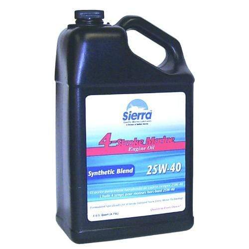 Sierra Not Qualified for Free Shipping Sierra Synthetic Blend Mercruiser Sterndrive Engine Oil 5 Quart #18-9440-4