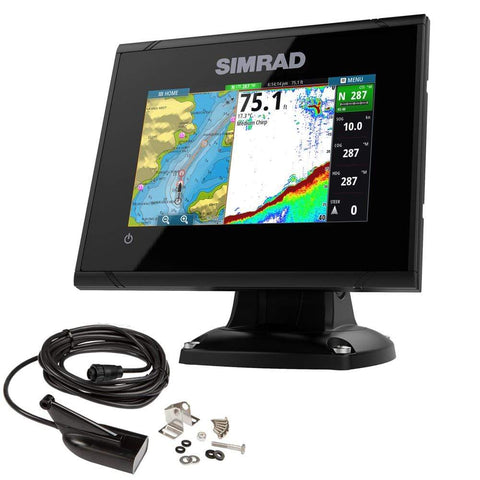 Simrad Qualifies for Free Shipping Simrad GO5 XSE Combo Med/Hi 455/800 HDI T/M #000-12452-001