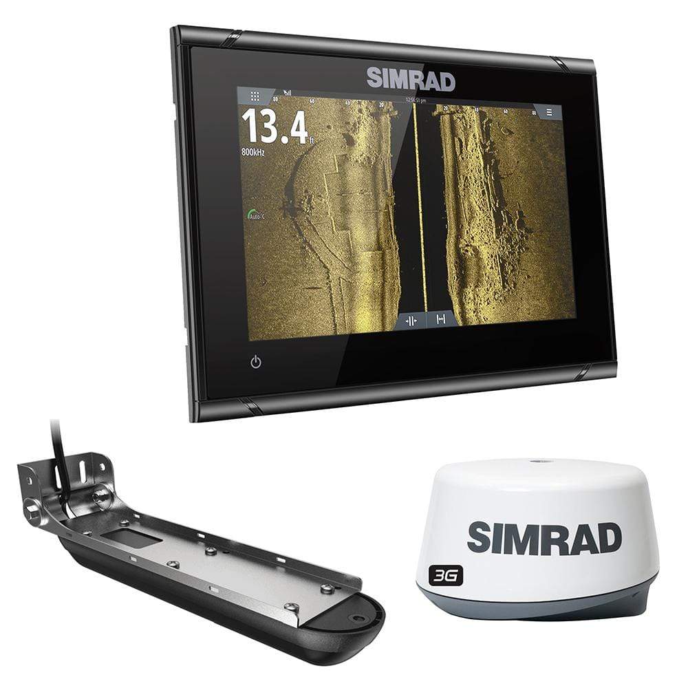 Simrad Oversized - Not Qualified for Free Shipping Simrad Go7 XSR Combo with 3G Radar Bundle AI 3-in-1 T/M #000-14869-001