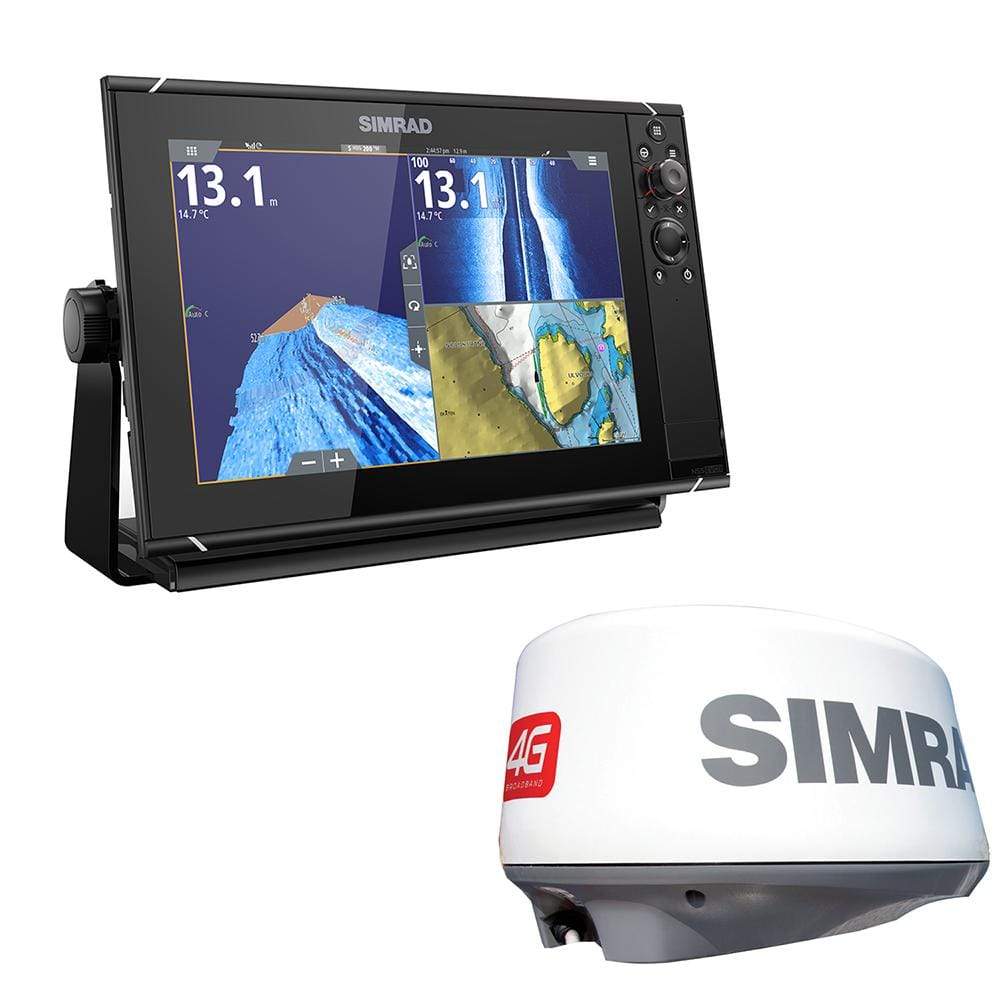 Simrad Oversized - Not Qualified for Free Shipping Simrad NSS12 evo3 Combo Radar 4G Bundle #000-13792-001