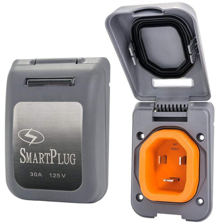 SmartPlug Qualifies for Free Shipping SmartPlug 30a Non-Metallic Inlet Gray #BM30PG