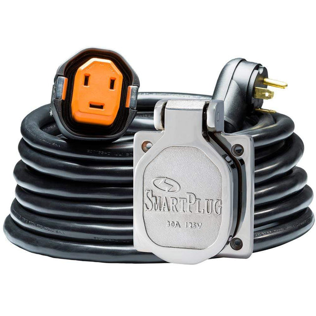 SmartPlug Qualifies for Free Shipping Smartplug 30a RV Kit 30' Dual Configuration Black #R30303BM30NT