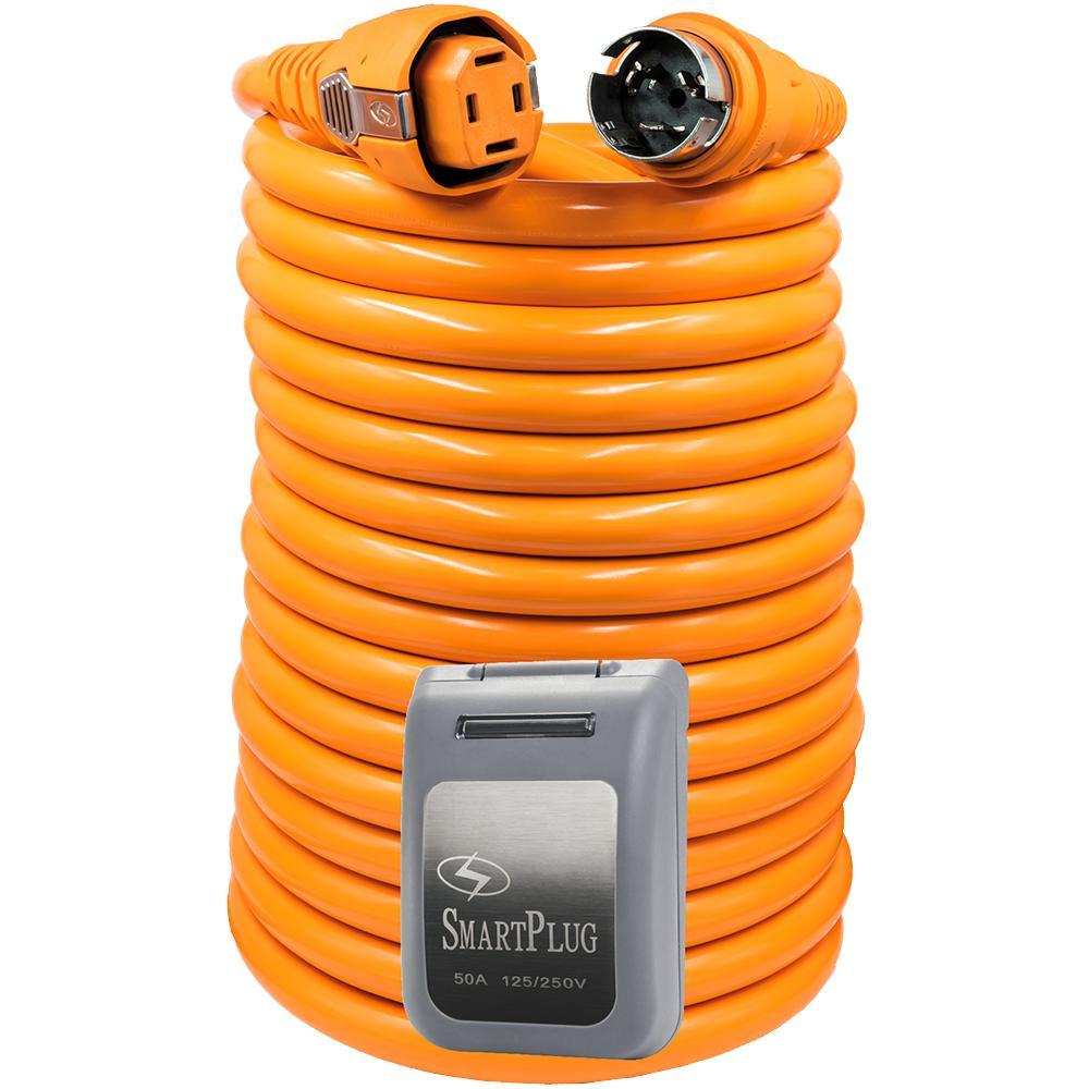 SmartPlug Qualifies for Free Shipping Smartplug 50a Cordset 50' Non-Metallic Grey Inlet #C50504BM50PG