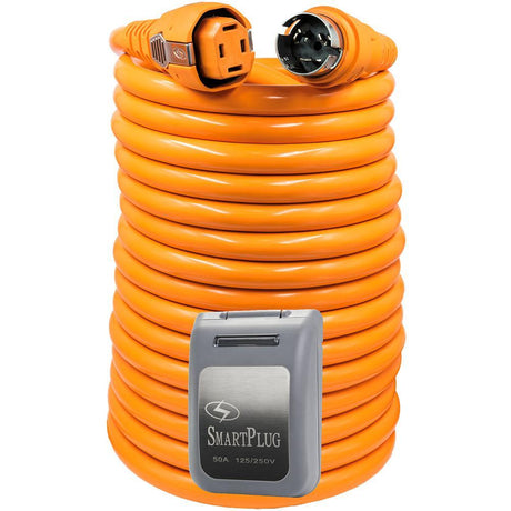 SmartPlug Qualifies for Free Shipping Smartplug 50a Cordset 50' Non-Metallic Grey Inlet #C50504BM50PG