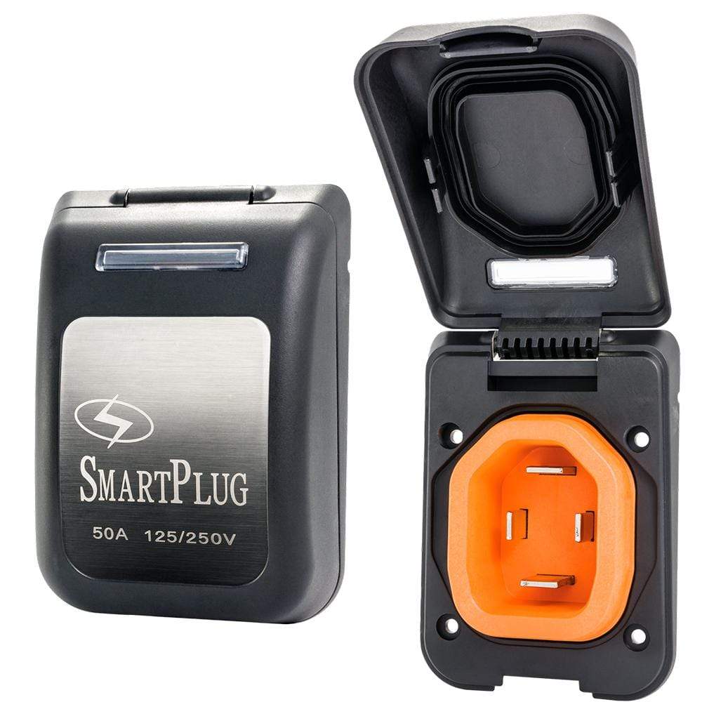 SmartPlug Qualifies for Free Shipping SmartPlug 50a Non-Metallic Inlet Black #BM50PB