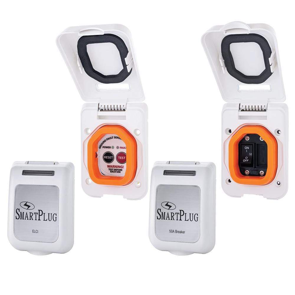 SmartPlug Combo Kit with ELCI Sensor & 50a Breaker Non #ELCIBRKR50PW