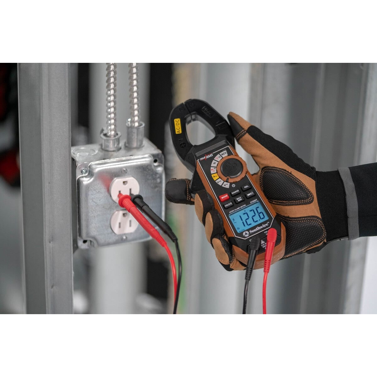 Southwire Qualifies for Free Shipping Southwire Clamp Meter 400a AC/DC 21550T #65031840