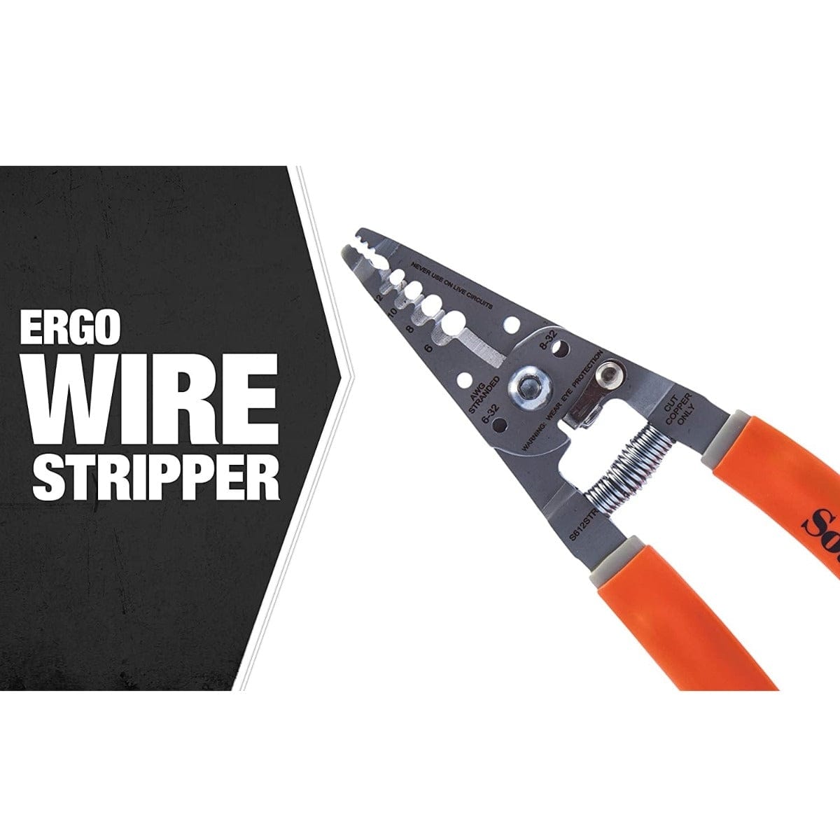 Southwire Qualifies for Free Shipping Southwire Ergonomic Wire Stripper 6-12 AWG #58277940