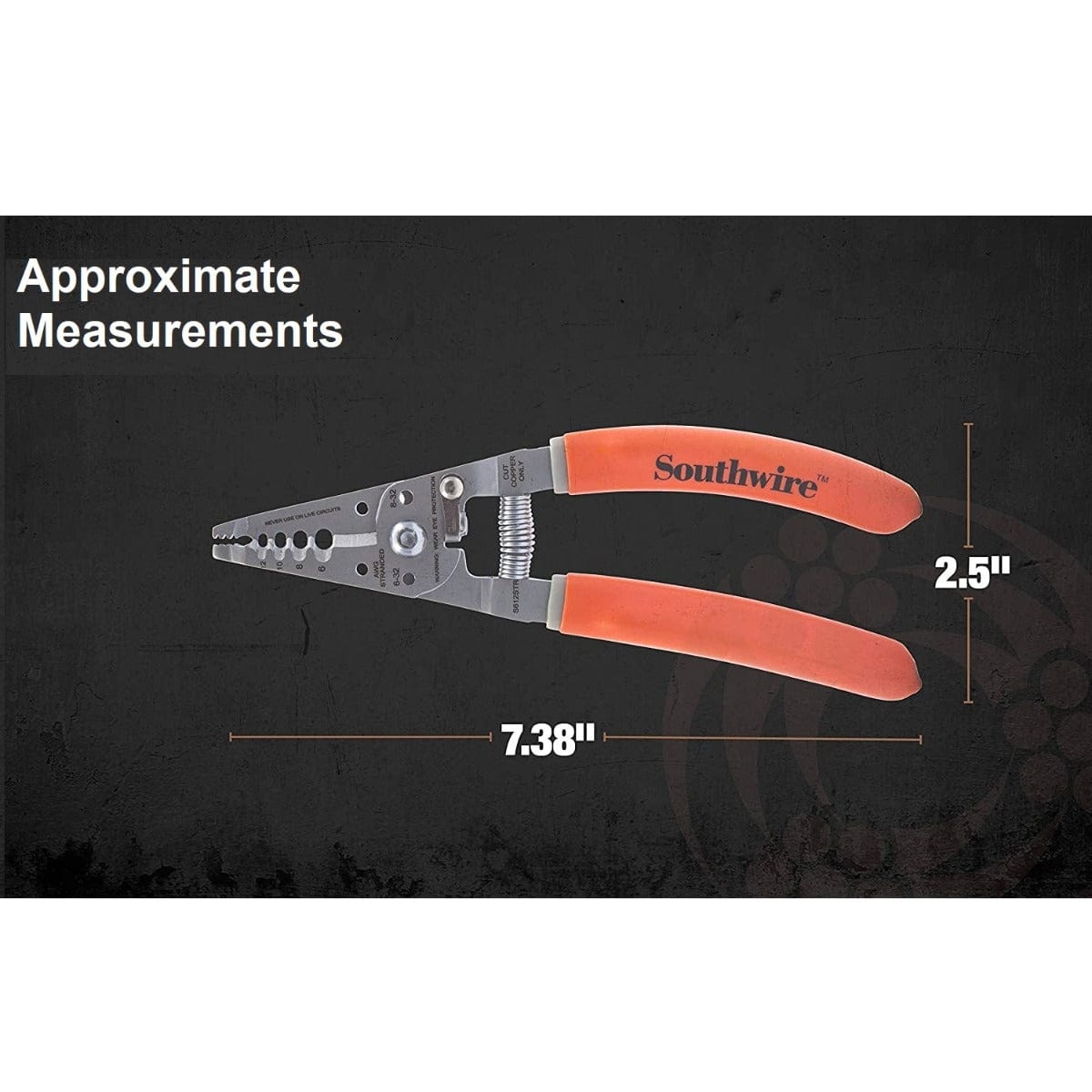 Southwire Qualifies for Free Shipping Southwire Ergonomic Wire Stripper 6-12 AWG #58277940