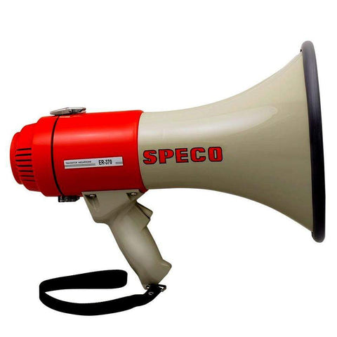 Speco Qualifies for Free Shipping Speco Deluxe Megaphone with Siren 16w #ER370