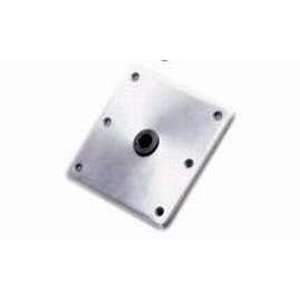 Springfield Base 7" x 7" Satin Finish Aluminum #1620016