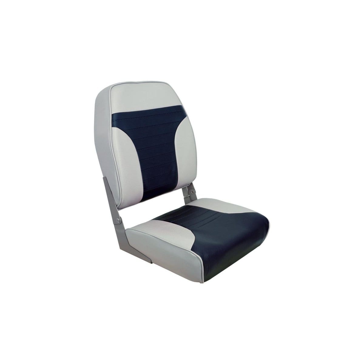 Springfield Qualifies for Free Shipping Springfield Economy Seat High-Back Gray/Blue #1040661
