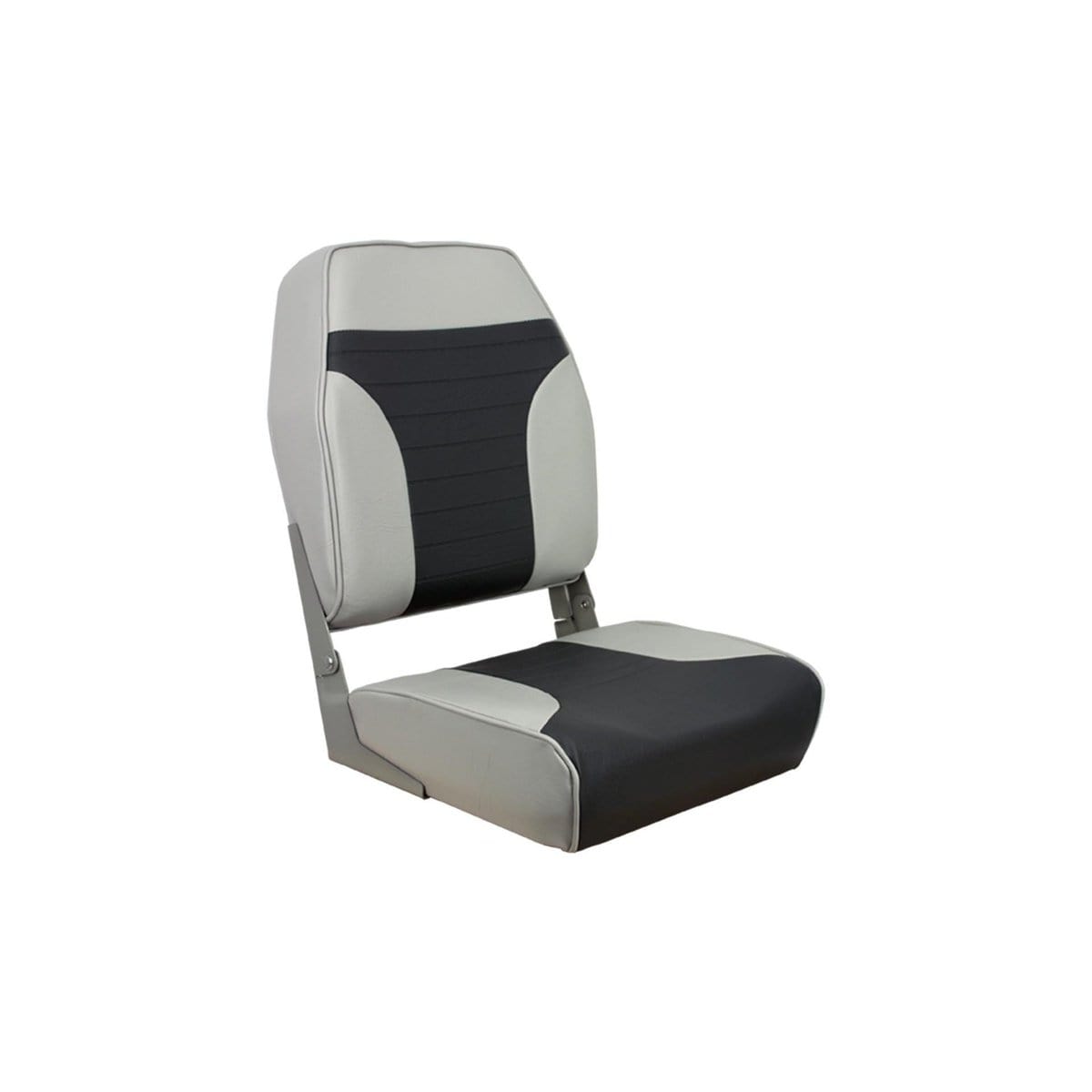 Springfield Qualifies for Free Shipping Springfield Economy Seat High-Back Gray/Charcoal #1040663