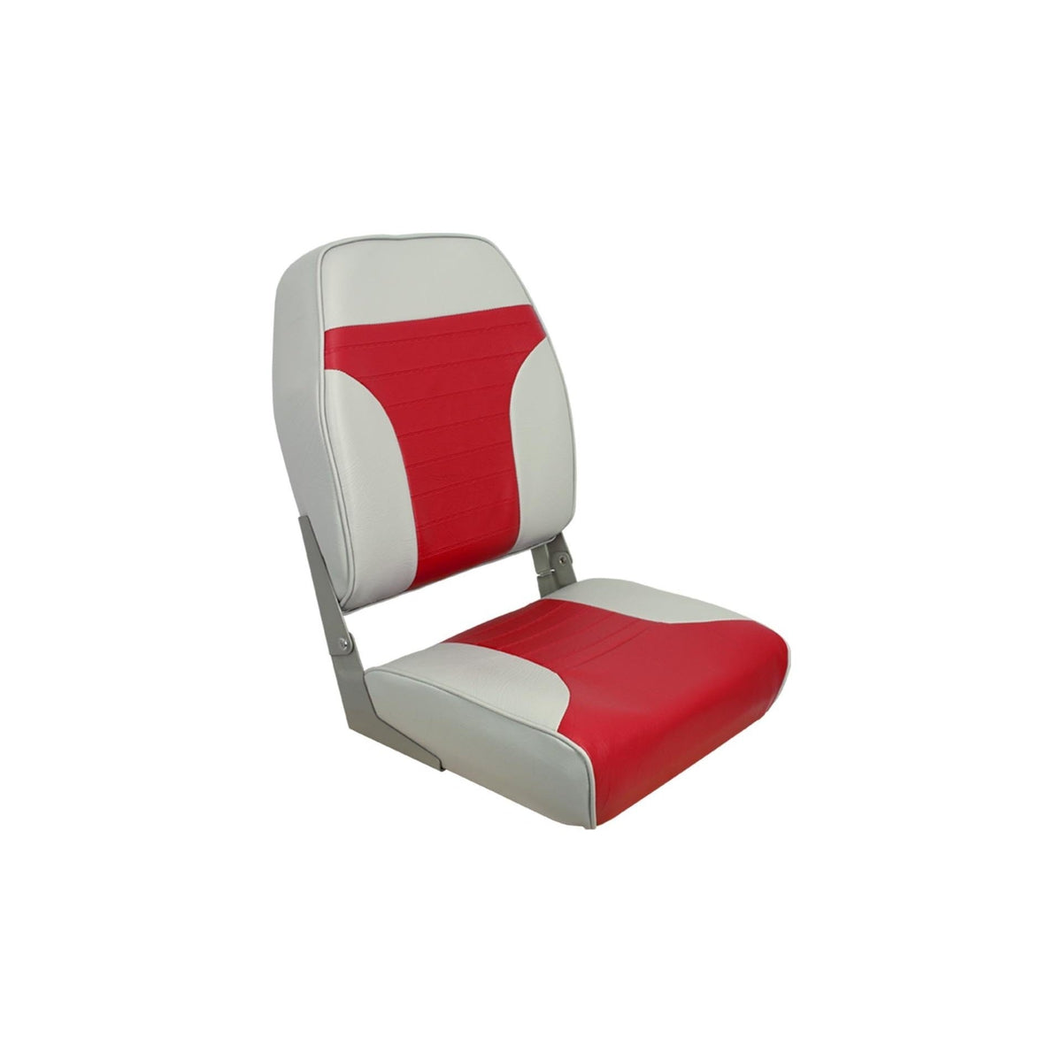 Springfield Qualifies for Free Shipping Springfield Economy Seat High-Back Gray/Red #1040665