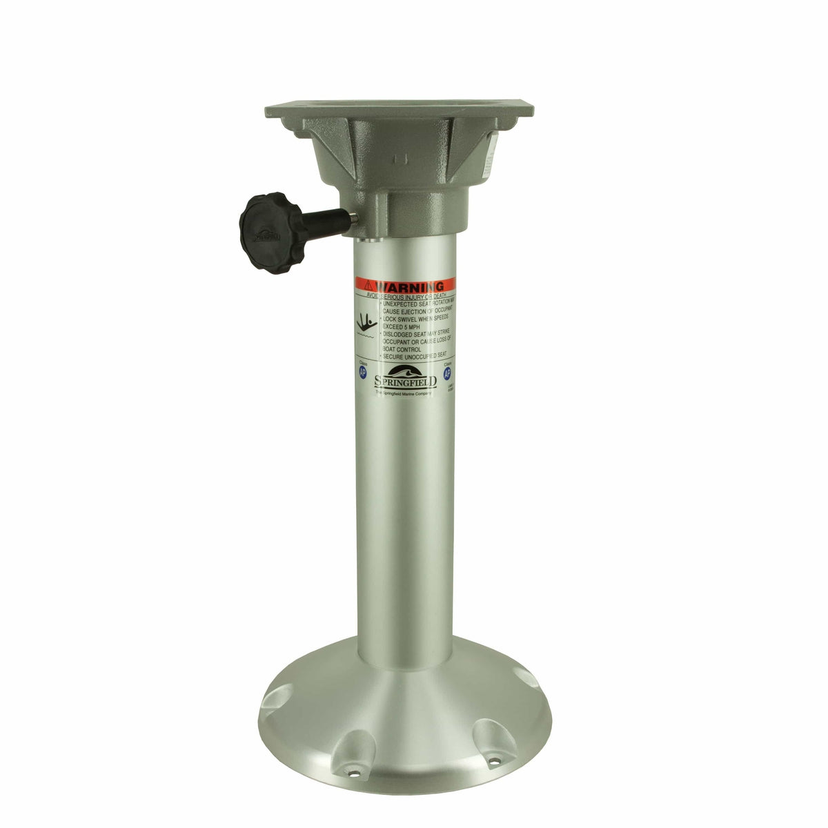 Springfield Qualifies for Free Shipping Springfield Second Generation Pedestal 18" with Swivel #1240629-L