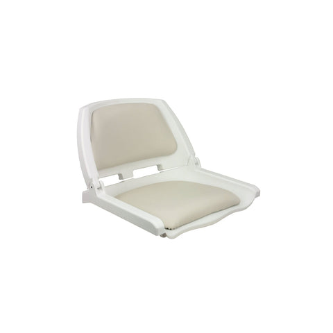 Springfield Not Qualified for Free Shipping Springfield Traveler Folding Seat White with White Cushion #1061104-C