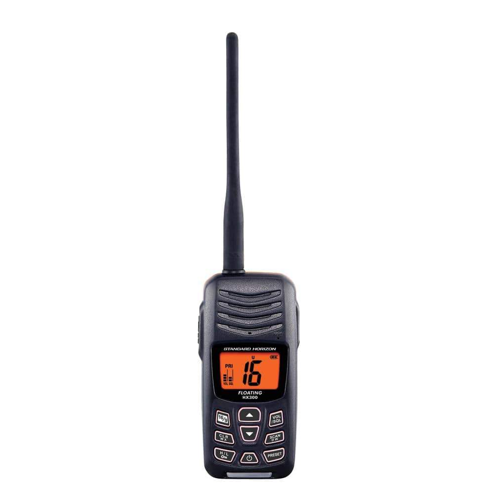 Standard Horizon Qualifies for Free Shipping Standard Horizon 5w Floating Handheld VHF #HX300