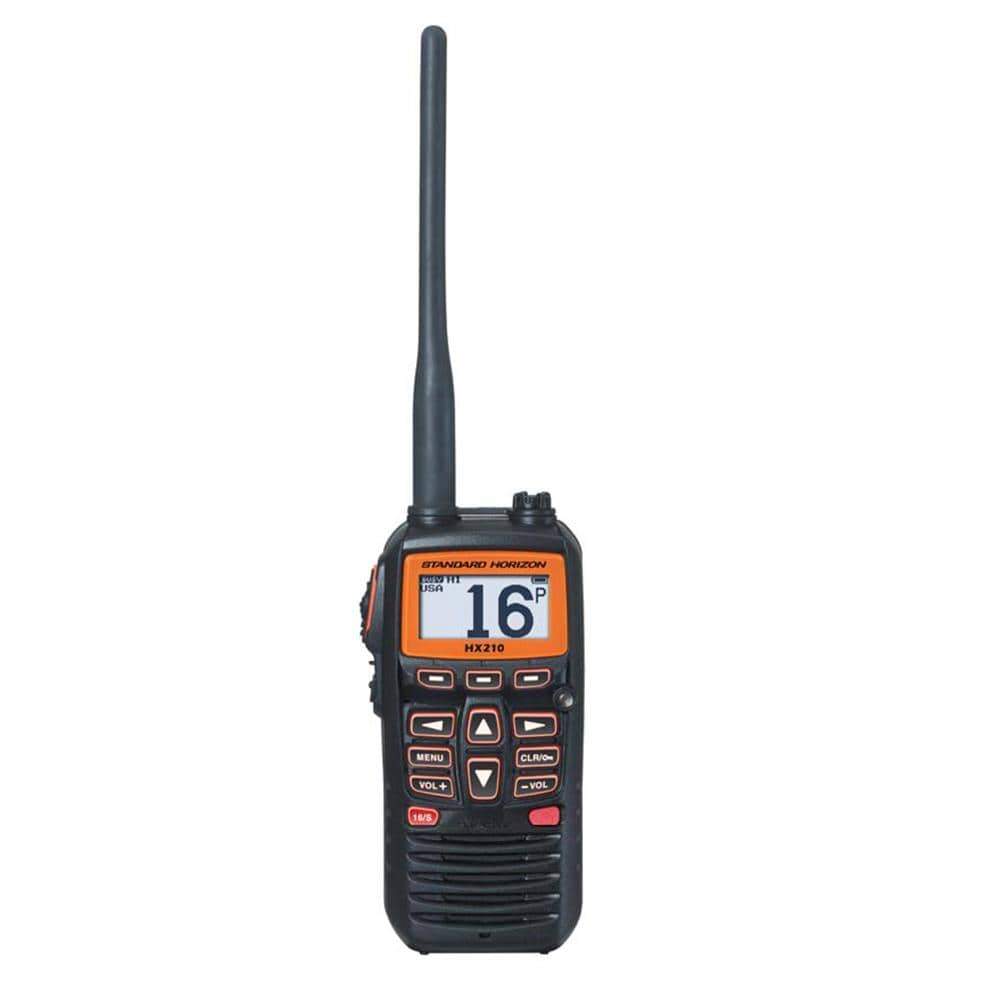 Standard Horizon Qualifies for Free Shipping Standard Horizon 6w Compact Floating Handheld VHF #HX210