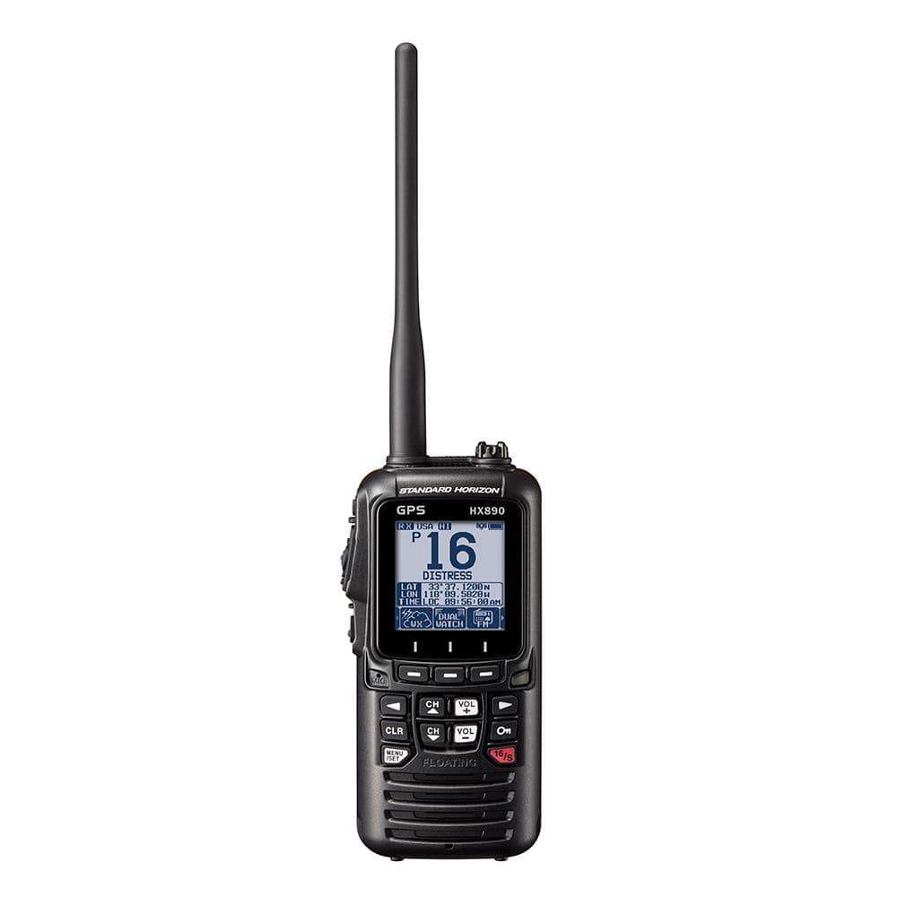 Standard Horizon Qualifies for Free Shipping Standard Horizon Black 6w Handheld VHF #HX890BK