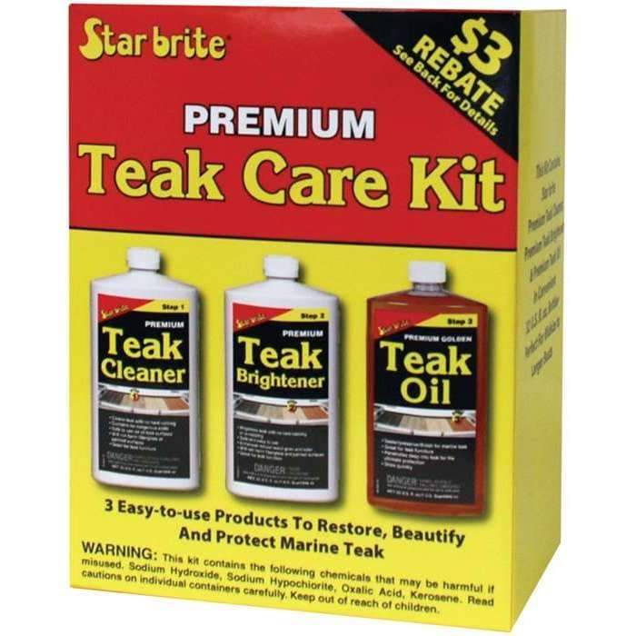 Star Brite Qualifies for Free Ground Shipping Star Brite 3-Pak Teak Kit #81202
