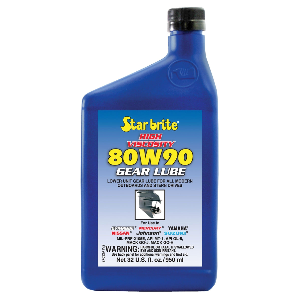 Star Brite 32 oz Lower Unit Gear Lube 80W90 #027032