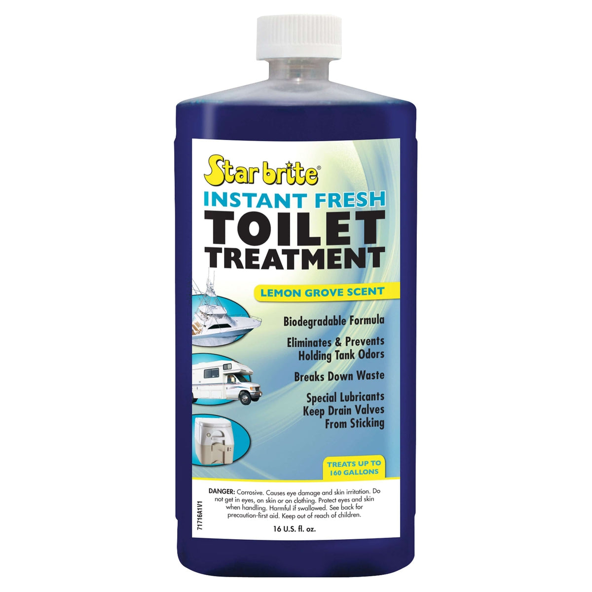Star Brite Lemon Toilet Treatment 16 oz #071716
